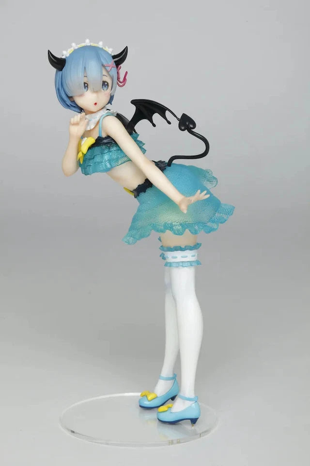 Rem Succubus Re: Zero Anime Kawaii Petite Figure PVC 8" [No Box]