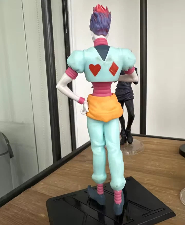Hisoka Morow Playing Cards Hunter × Hunter Anime Figure Statue PVC 7.4" [Boxed]