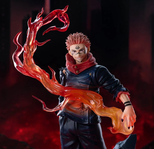 Sukuna Ryomen Divine Flame Jujutsu Kaisen Signature Anime Figure PVC 7" [Boxed]