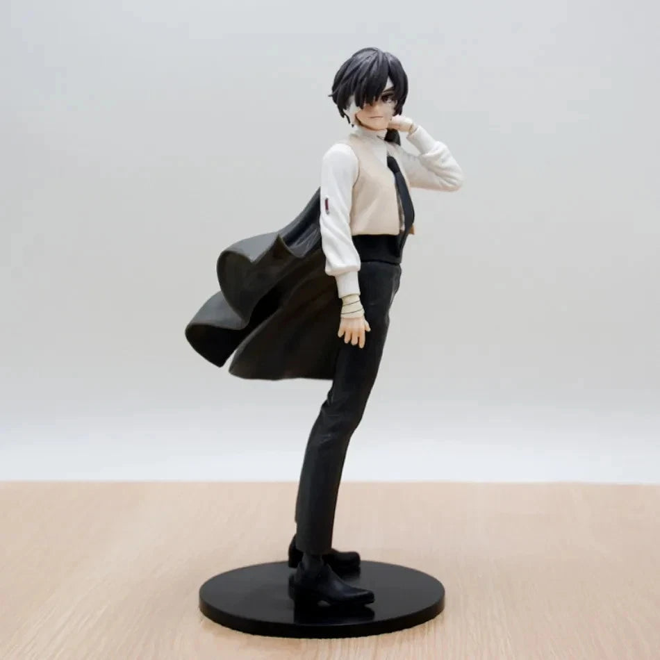 Osamu Dazai the Demon Prodigy Bungo Stray Dogs Anime Figure Model Statue PVC 8.5" [Boxed]