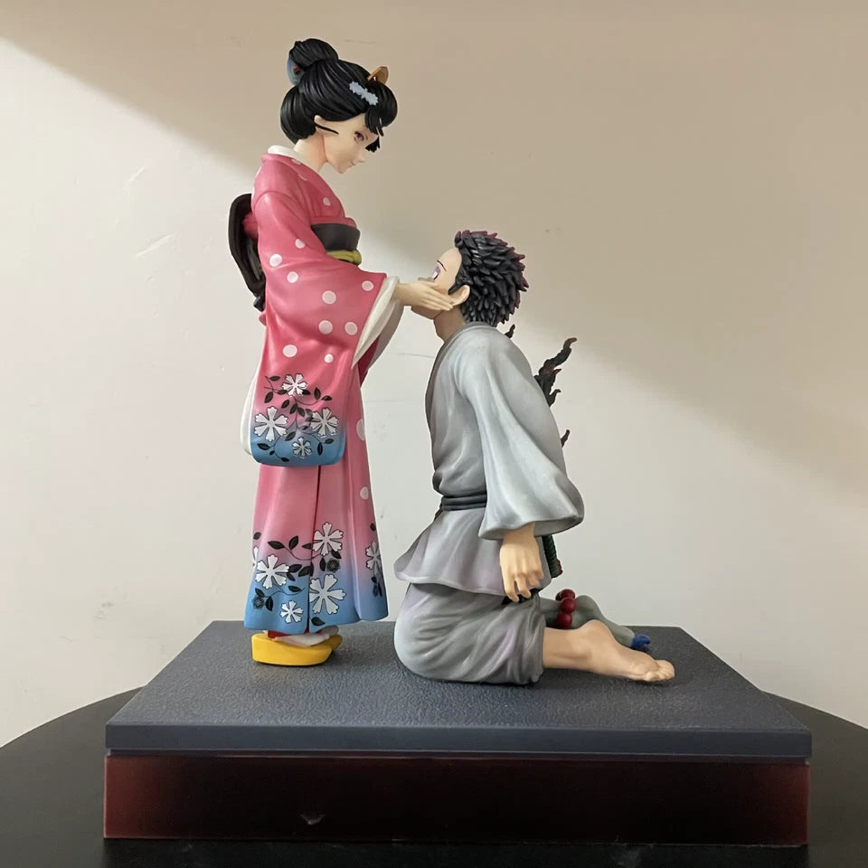 Koyuki Kato & Hakuji Soyama Demon Slayer Anime Figure Model Statue PVC 5" [Boxed]