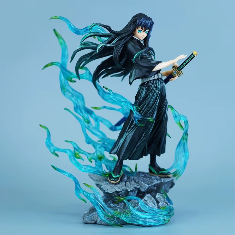 Muichiro Tokito Mist Breathing Demon Slayer Notable Anime Figure PVC 9.8" [No Box]