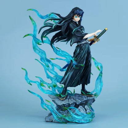 Muichiro Tokito Mist Breathing Demon Slayer Notable Anime Figure PVC 9.8" [No Box]