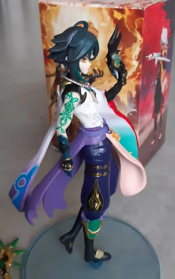 Xiao Vigilant Yaksha Genshin Impact Anime Figure Model Statue PVC 7" [Boxed]