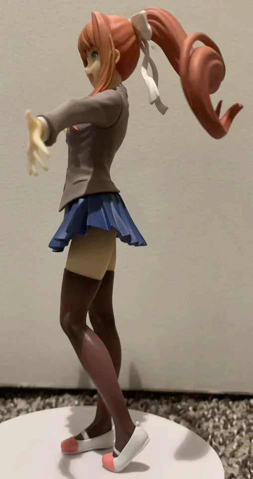Monika Doki Doki Literature Club! Kawaii Anime Figure Model Statue PVC 7" [Boxed]