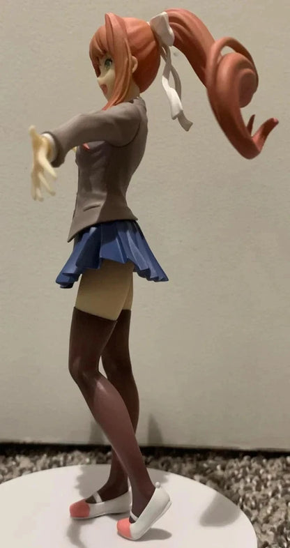 Monika Doki Doki Literature Club! Kawaii Anime Figure Model Statue PVC 7" [Boxed]