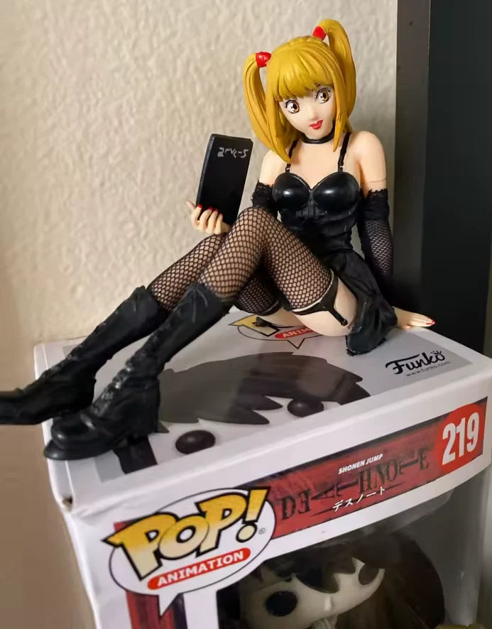 Misa Amane Sitting Death Note Anime Kawaii Desktop Figure PVC 6" [Boxed]