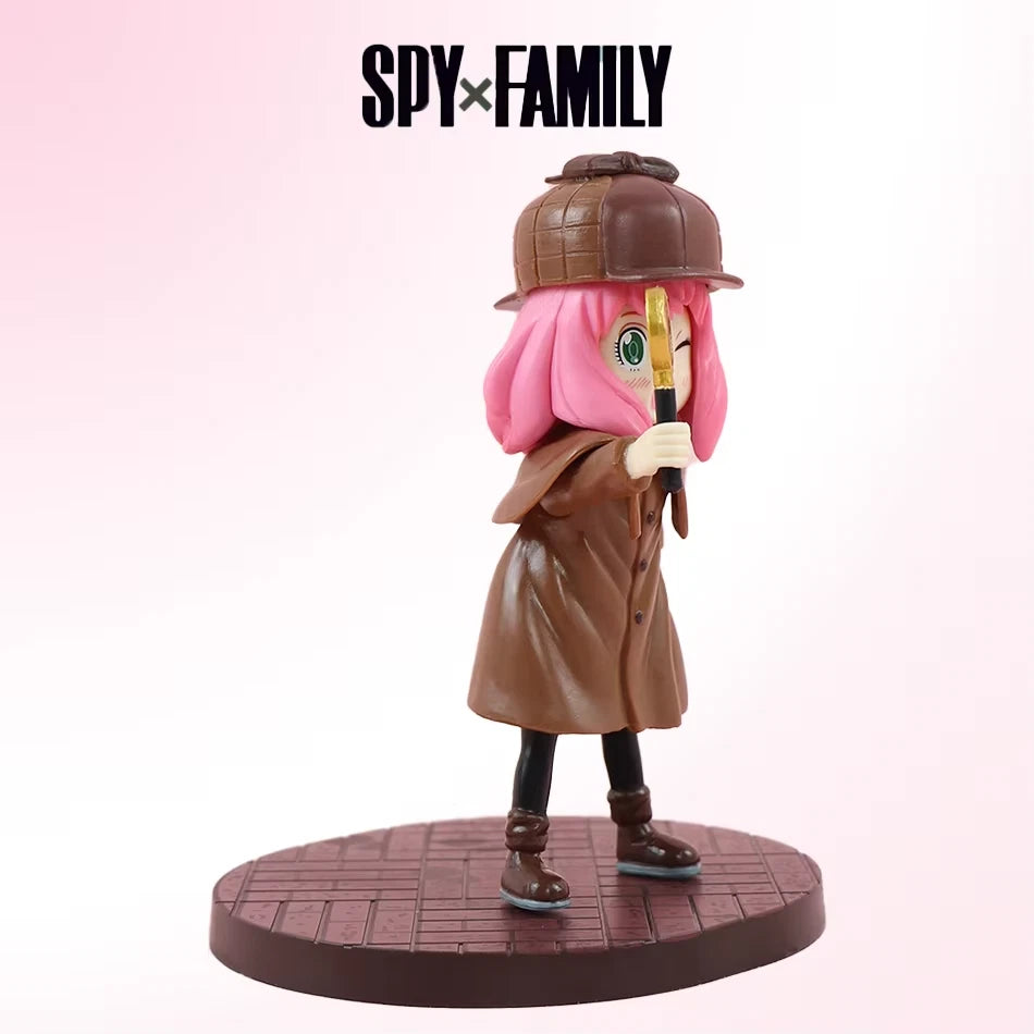 Anya Forger Winter Detective Spy × Family Anime Kawaii Figure PVC 5.2" [Boxed]