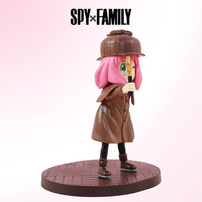 Anya Forger Winter Detective Spy × Family Anime Kawaii Figure PVC 5.2" [Boxed]
