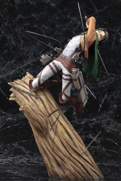Levi Ackerman Attack on Titan AoT Anime Rare Action Figure PVC 13.7" [Boxed]