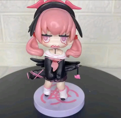 Shimoe Koharu Student Blue Archive RPG Funny Kawaii Chibi Figure PVC 4.3" [No Box]