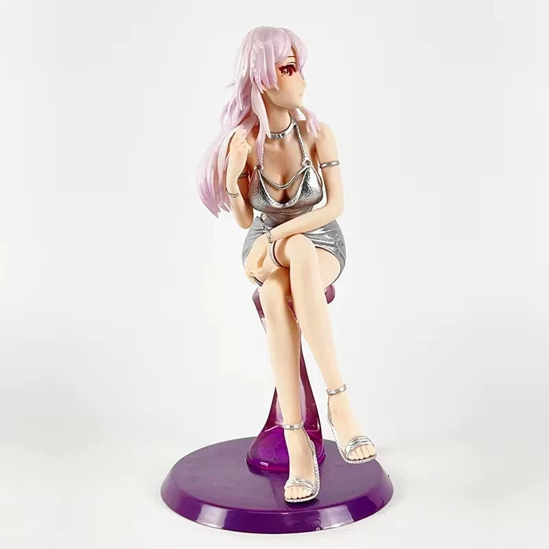 Super Sonico Luxury Dress Vocaloid SoniAni Kawaii Anime Figure Model Statue PVC 9" [Boxed]