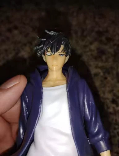 Sung Jin-woo Dual Daggers Solo Leveling Anime Figure Model Statue PVC 8" [Boxed]