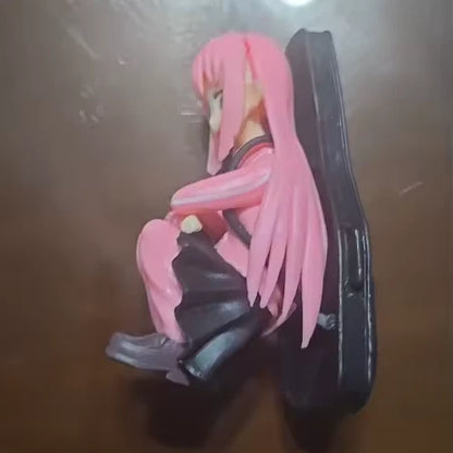 Hitori Gotoh Sitting Bocchi the Rock! Cute Anime Figurine PVC 3.5" [No Box]