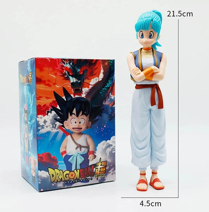 Goku, Chi-Chi, Bulma Dragon Ball Collectible Anime Figure PVC 3 - 8" [Boxed]