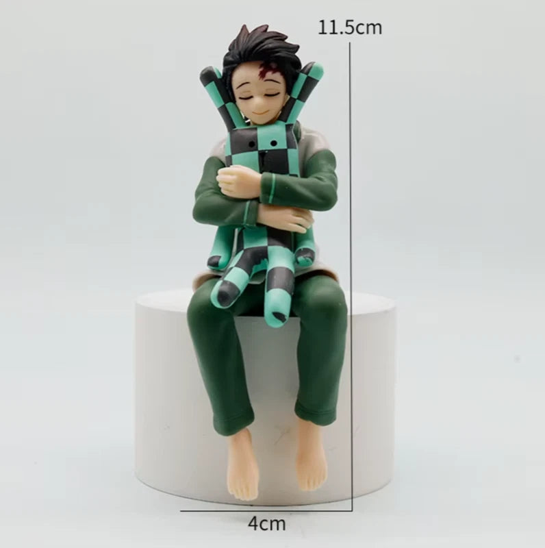 Nezuko, Mitsuri, Tanjiro, Tengen, Demon Slayer Anime Figure Model Noodle Stoppers PVC 5" [Boxed]