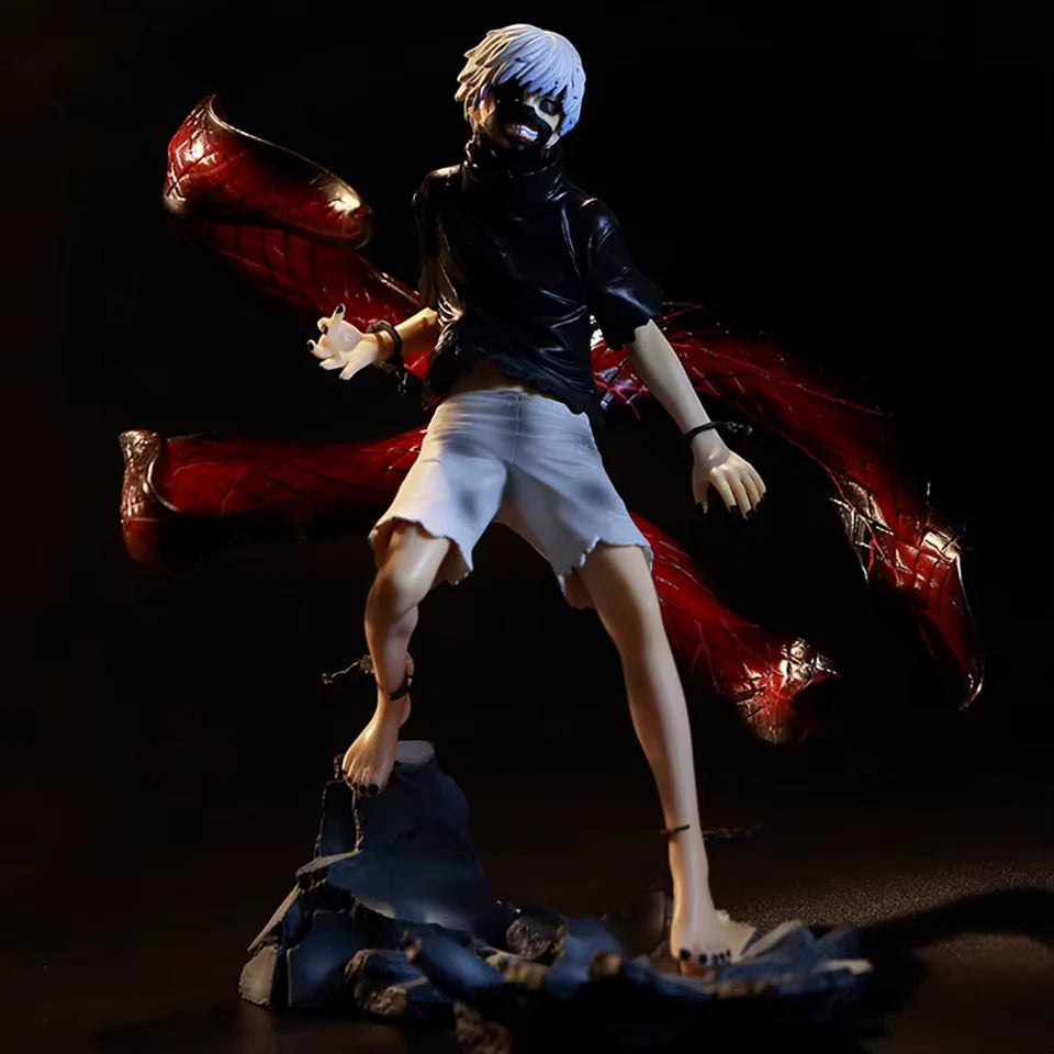 Ken Kaneki Centipede Tokyo Ghoul Iconic Anime Figure PVC 7" [No Box]