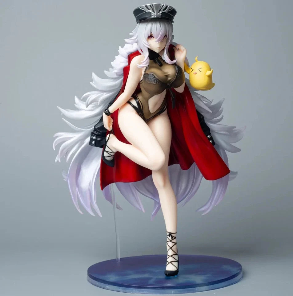 Graf Zeppelin Ironblood Azur Lane Cute Anime Figure Model Statue PVC 10" [Boxed]