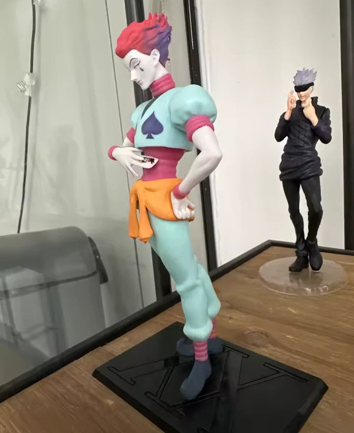 Hisoka Morow Playing Cards Hunter × Hunter Anime Figure Statue PVC 7.4" [Boxed]