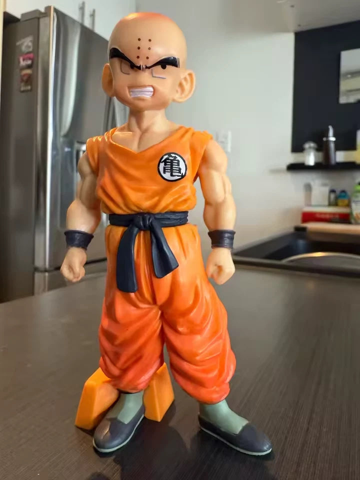 Krillin Angry Expression Dragon Ball Z Anime Collectible Figure PVC 6" [No Box]