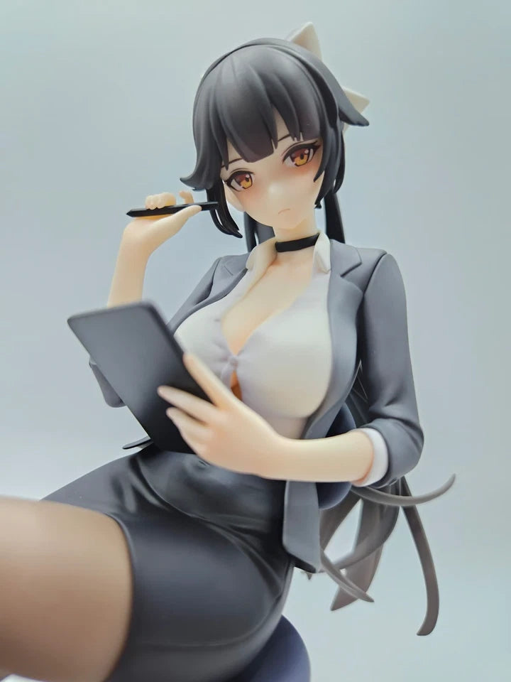 Takao Office Outfit Azur Lane RPG Top-Rated Anime Figure PVC 6.6" [Boxed]