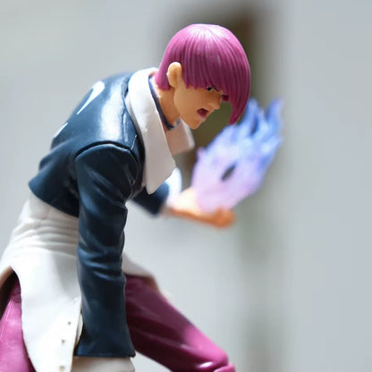 Kyo Kusanagi & Iori Yagami The King of Fighters Classic Figure Model Statue PVC [No Box]