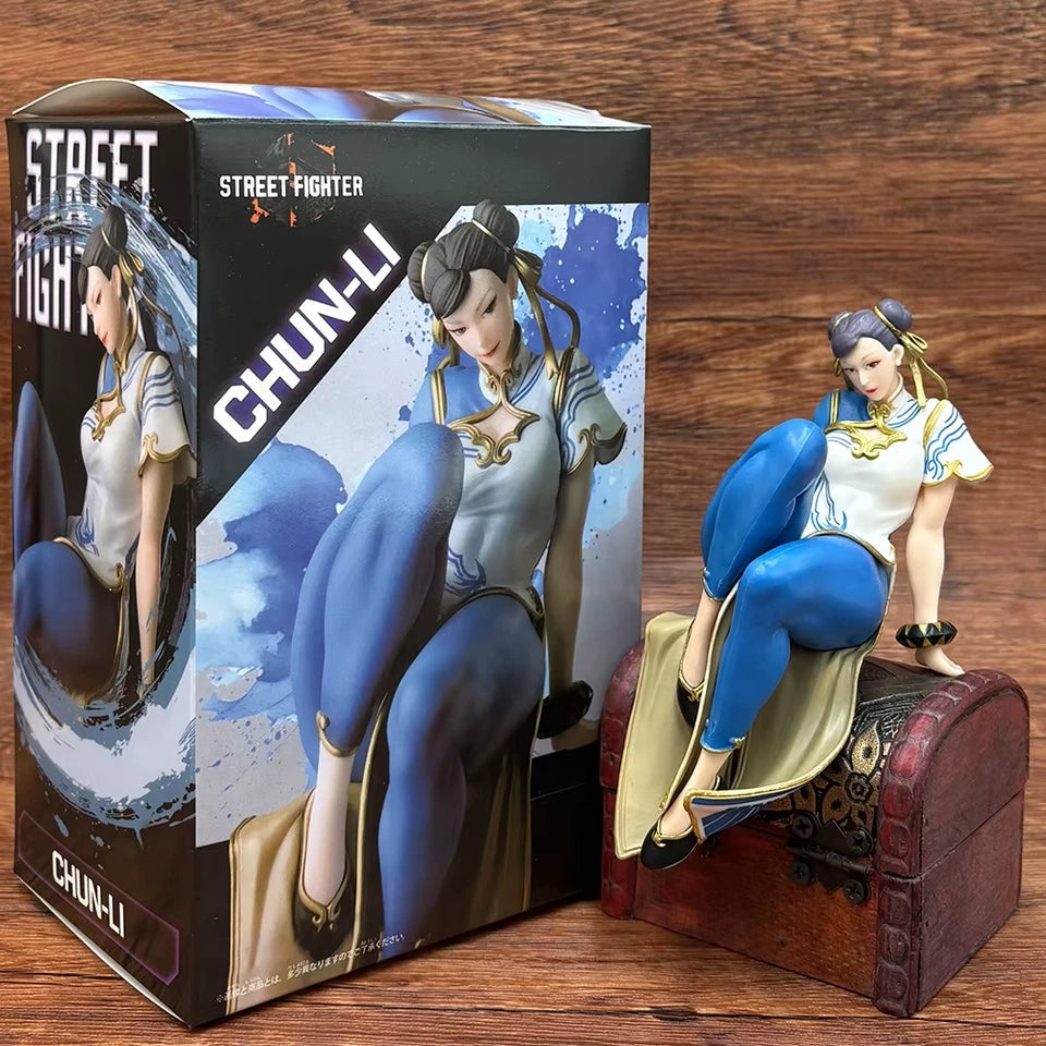 Chun-Li Street Fighter Collectible Iconic Desktop Figure PVC 5.5" [Boxed]
