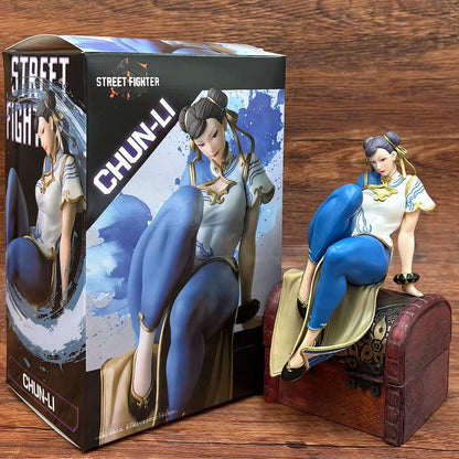 Chun-Li Street Fighter Collectible Iconic Desktop Figure PVC 5.5" [Boxed]