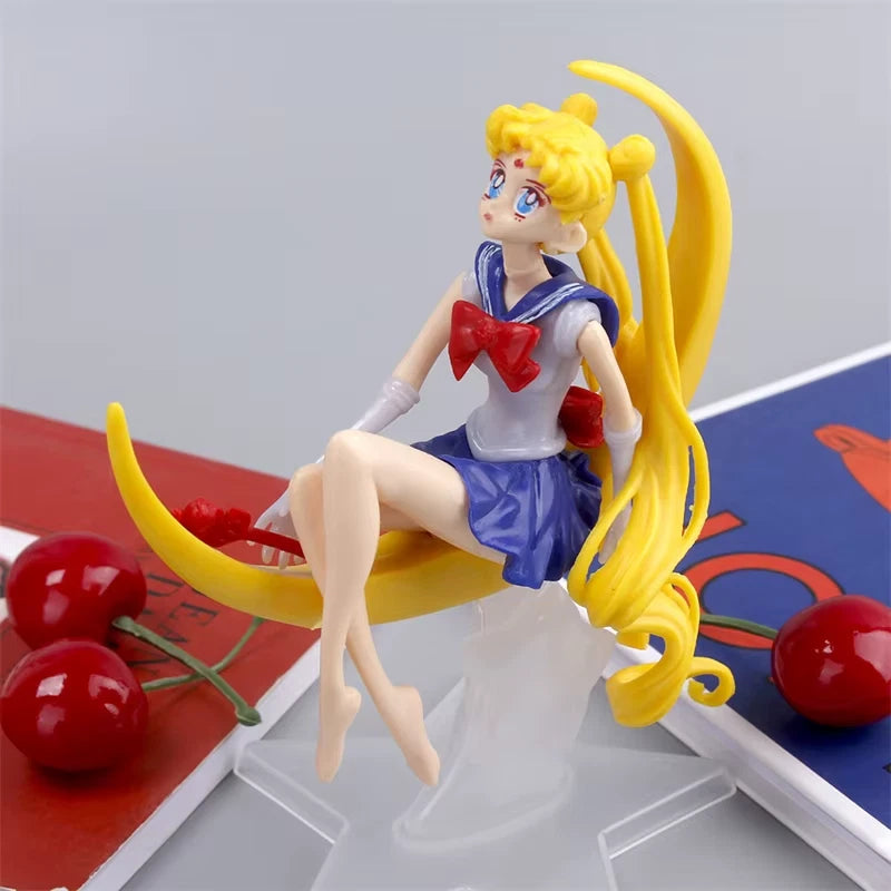 Usagi Tsukino Sailor Moon Anime Kawaii Desktop Figure Girl PVC 5.9" [No Box]
