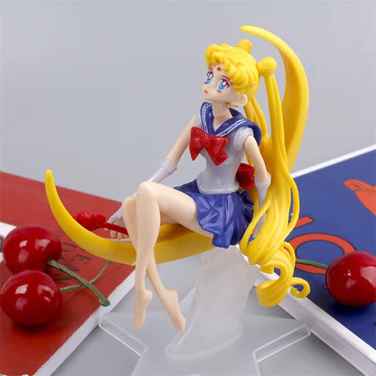 Usagi Tsukino Sailor Moon Anime Kawaii Desktop Figure Girl PVC 5.9" [No Box]