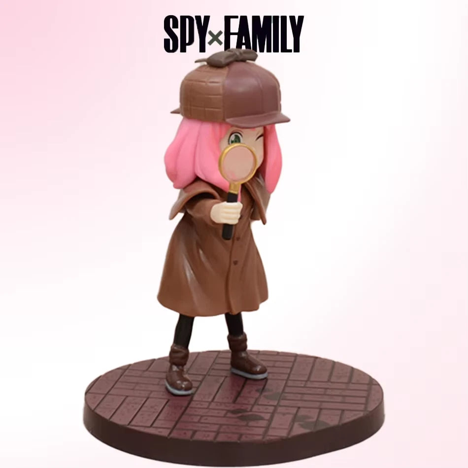 Anya Forger Winter Detective Spy × Family Anime Kawaii Figure PVC 5.2" [Boxed]