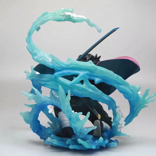 Giyu Tomioka Water Breathing Demon Slayer Anime Figure Model Statue PVC 6.6" [Boxed]
