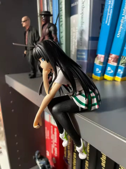 Kazuha Migiwa Sitting Yosuga no Sora Anime Figure Model Statue PVC 5" [No Box]