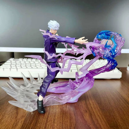 Gojo Hollow Technique: Purple Jujutsu Kaisen Anime Rare Figure PVC 7 in [Boxed]