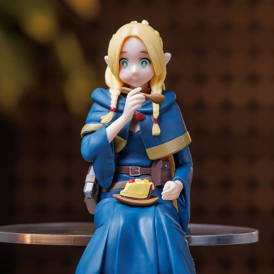 Marcille Donato Eating Cake Delicious in Dungeon Anime Kawaii Figure PVC 5.1" [Boxed]