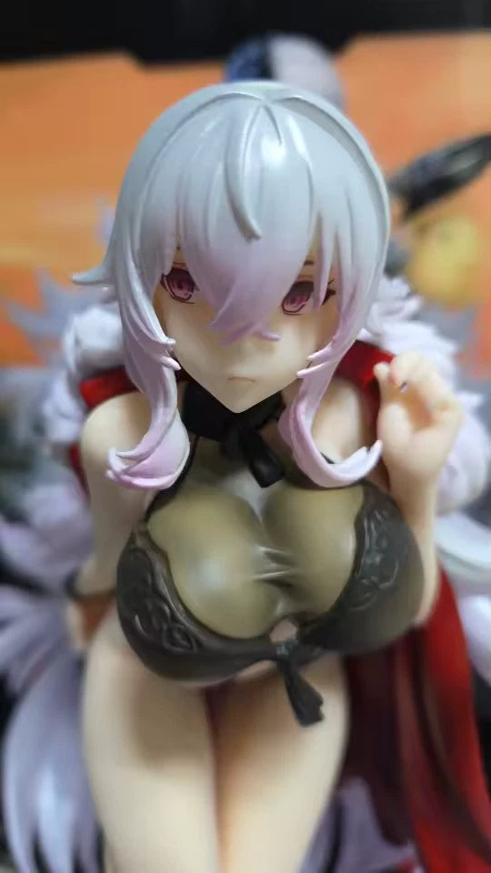 Graf Zeppelin Ironblood Azur Lane Cute Anime Figure Model Statue PVC 10" [Boxed]