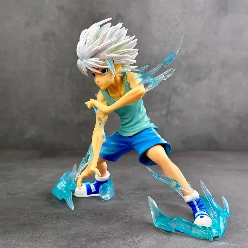 Killua Zoldyck Godspeed Hunter × Hunter NEW Anime Figure Model Statue PVC 6" [Boxed]