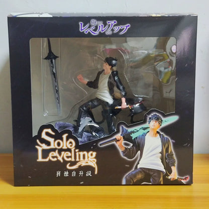Sung Jinwoo Solo Leveling Anime Limited Edition Action Figure PVC 7.8" [Boxed]