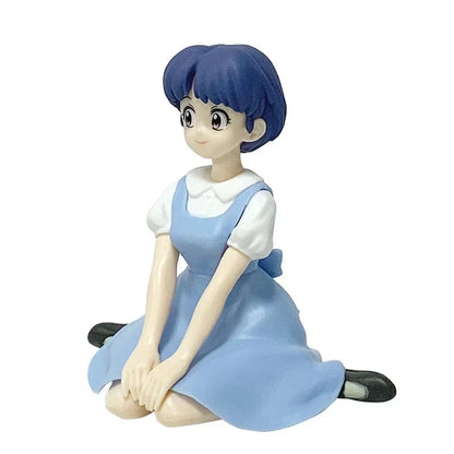 Akane Tendo Sitting Ranma ½ Collectible Desktop Anime Figure Model PVC 4" [Boxed]