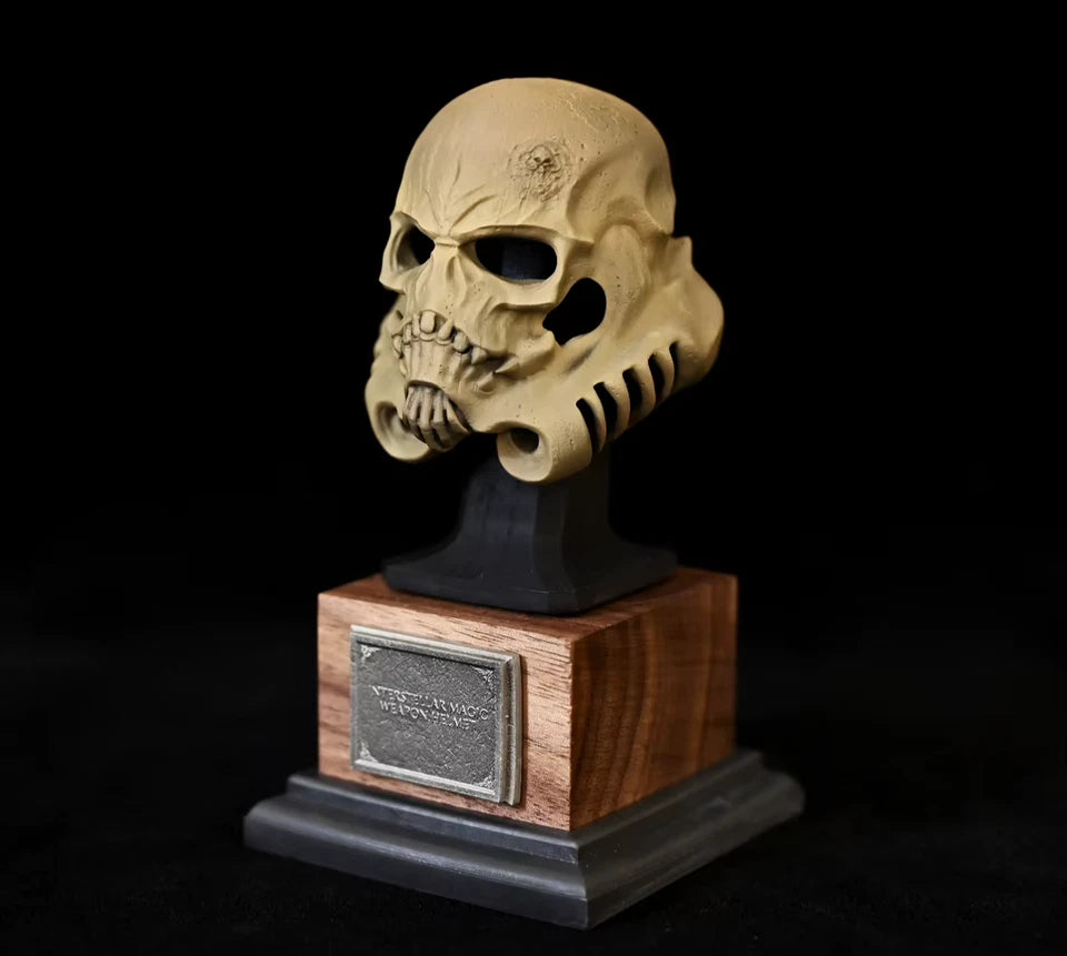 Stormtrooper Skull Collectible Desktop Ornament Decor PVC 5" [No Box]