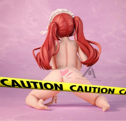 Ayana Full Bust Maid Kutsujoku Manga Premium Cast Off Figure PVC 4" [No Box] *Adult Collectible*