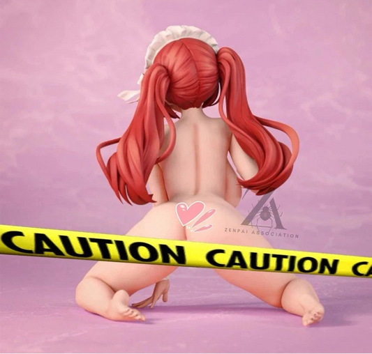 Ayana Full Bust Maid Kutsujoku Manga Premium Cast Off Figure PVC 4" [No Box] *Adult Collectible*