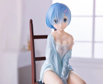 Rem Pajamas Re: Zero Anime Kawaii Desktop Petite Figure PVC 6.6" [No Box]