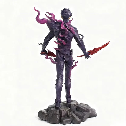 Sung Jinwoo Shadow King Solo Leveling Top-Rated Anime Figure PVC 8.4" [No Box]