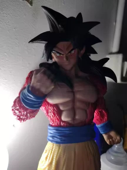 Goku SSJ4 Dragon Ball Z Anime Collectible Rare Action Figure PVC 11" [No Box]