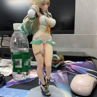 Firefly Swimsuit Honkai: Star Rail Cute Anime Figure Model Statue PVC 8" [Boxed]