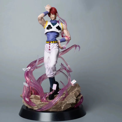 Hisoka Hunter × Hunter Anime Adjustable Action Figure PVC 11.8" [Boxed]