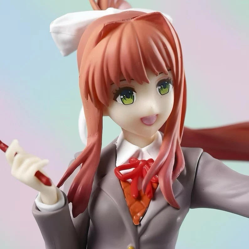 Monika Doki Doki Literature Club! Kawaii Popular Anime Figure PVC 7" [Boxed]