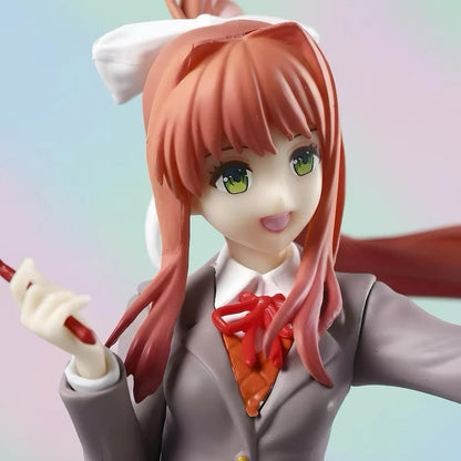 Monika Doki Doki Literature Club! Kawaii Popular Anime Figure PVC 7" [Boxed]