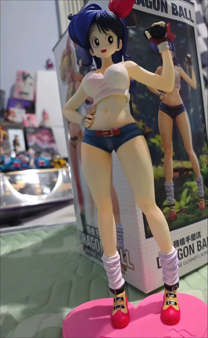 Young Bulma Dragon Ball Z Collectible Kawaii Anime Figure PVC 9.5" [Boxed]